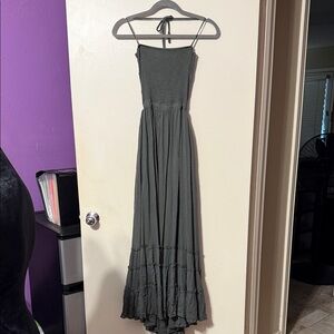 Chic Green Maxi Dress